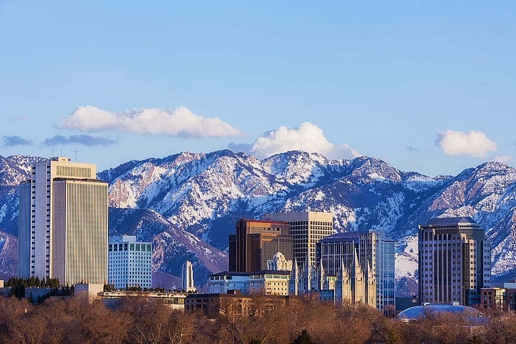 Salt Lake City Skyline