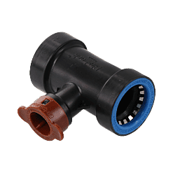 1" Blu-Lock x 1/2" Drip-Lock Tee